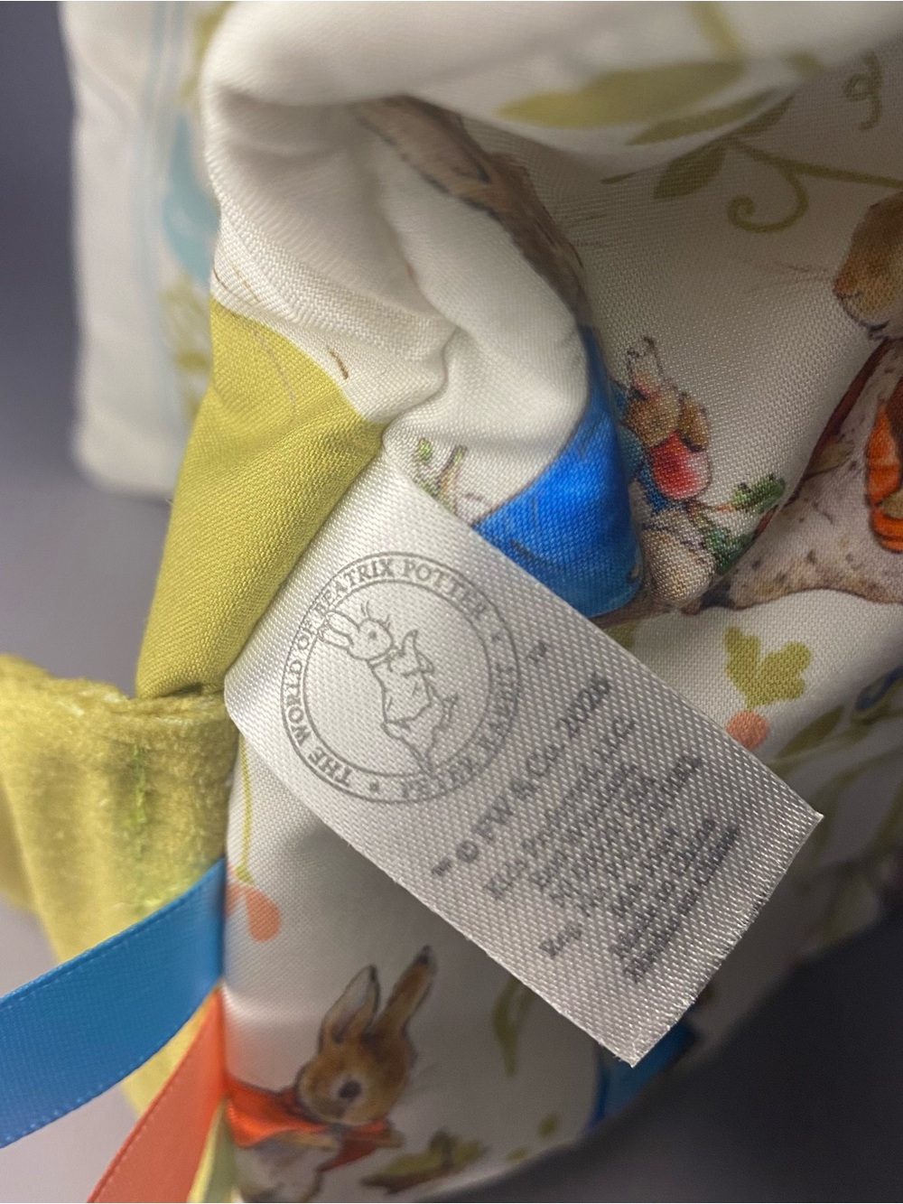 Peter Rabbit Plush Soft Activity Book - Orange Trim - Picture 11 of 15